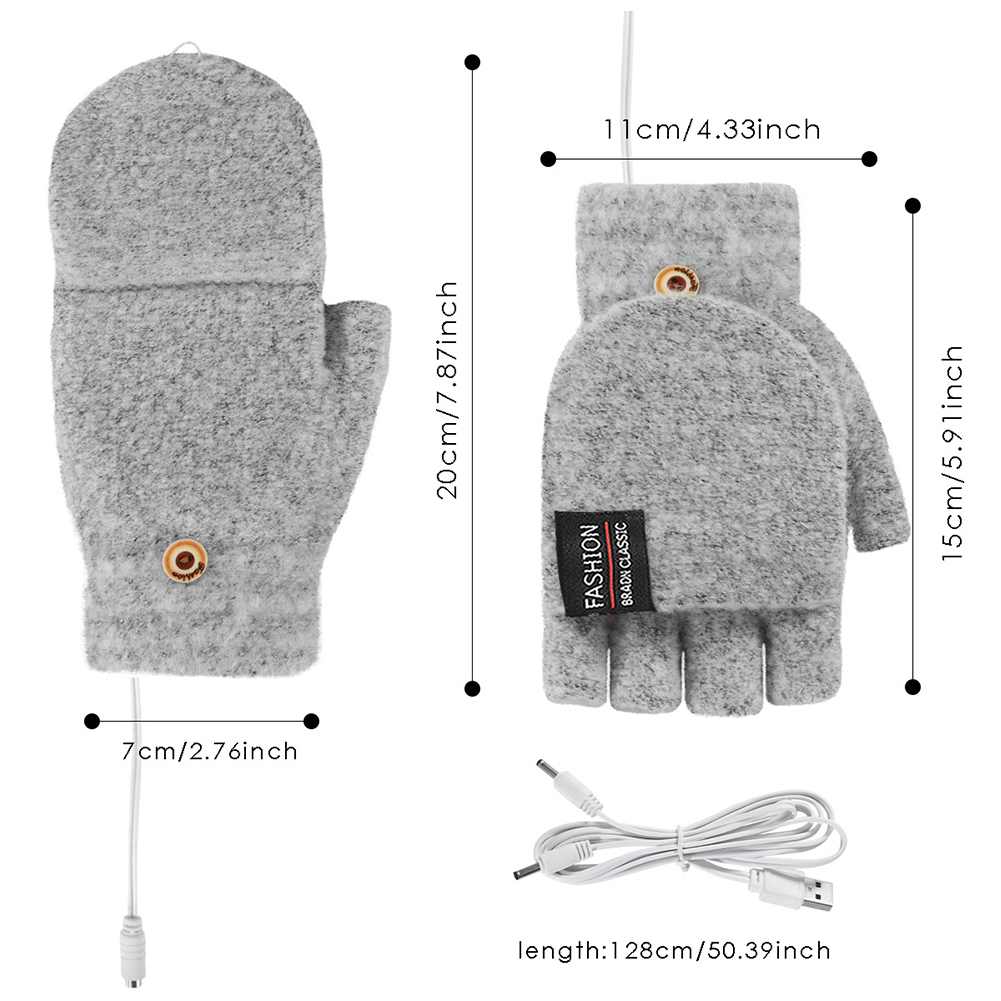 전기 가열 장갑 손 따뜻하게 장갑 히터 충전식 USB  - Heated Gloves Electric 리뷰 및 가격