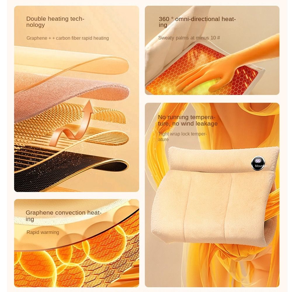 USB 가열 전기 손난로 3단계 자동 꺼짐 가열 장갑  - Heated Gloves Electric 리뷰 및 가격