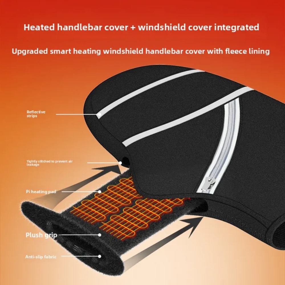 오토바이 핸들바 커버 겨울용 전자 가열 장갑 따뜻하고  - Heated Gloves Electric 리뷰 및 가격